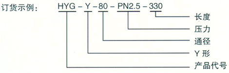 HYG型焊接式法兰连接Y型过滤器